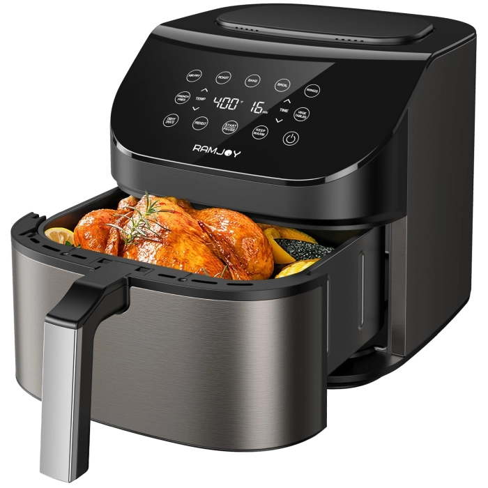 RAmjoy 6.8 quart air fryer