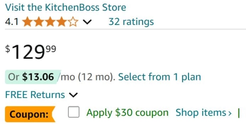 amazon deal screen shot